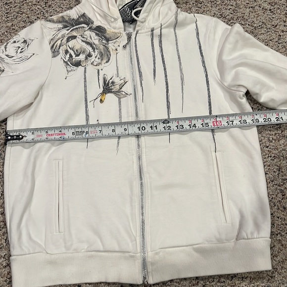 LAMB white floral hoodie - Picture 8 of 9